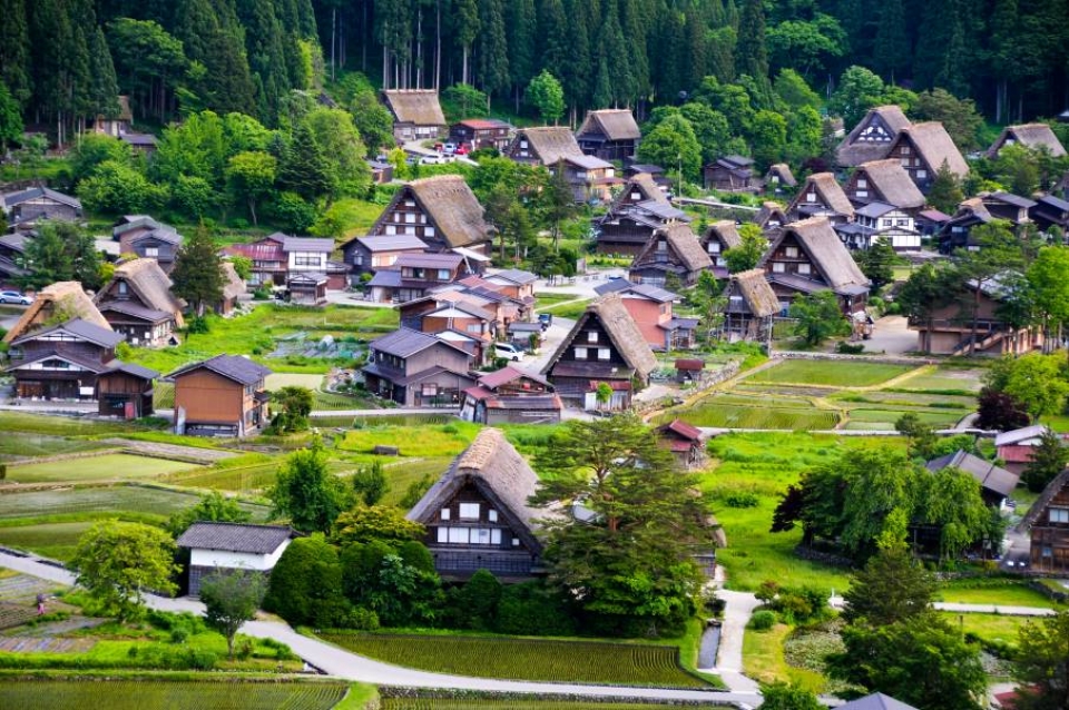 白川郷展望台（イメージ）