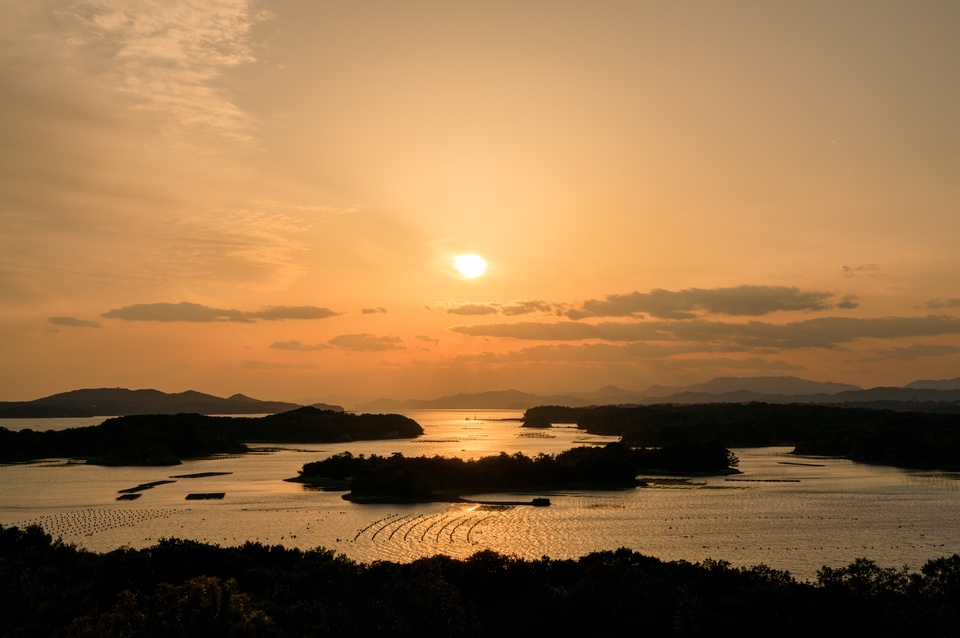 英虞湾の夕景（イメージ）