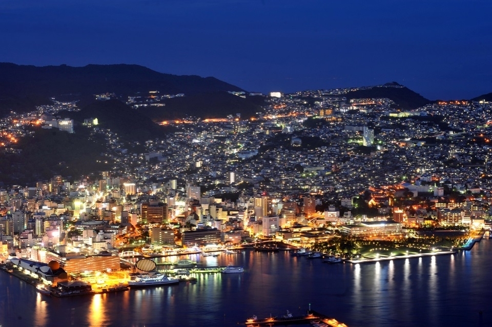 長崎・稲佐山からの夜景（イメージ）