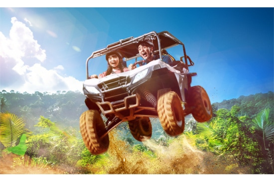 Peachで行く！JUNGLIA OKINAWA（ジャングリア沖縄）1Dayチケット付